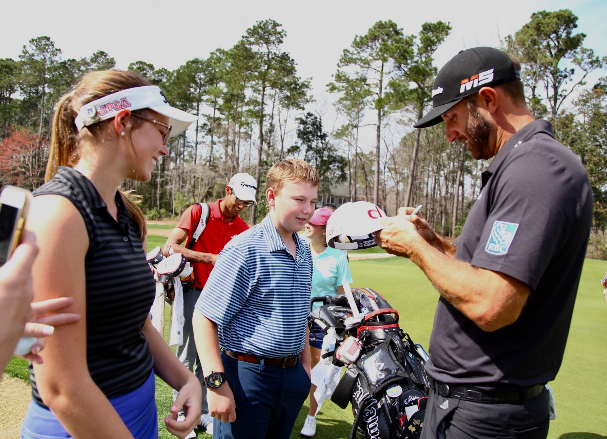 The Dustin Johnson World Junior Golf Championship Gives Back